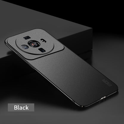Frosted ultra-thin phone case with camera cutouts, dark gray finish, and port openings