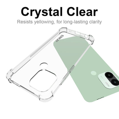 Crystal-clear TPU phone case resists yellowing with camera and port cutouts