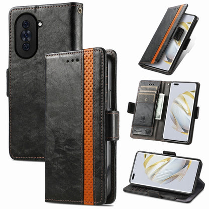CaseNeoSplicing Dual Magnetic Buckle Leather Phone Case, For Huawei Nova 10 Pro, For Huawei  Nova 10, For Nokia G400, For Sony Xperia 5 IV, For Xiaomi Redmi Note 11T, For Xiaomi 12T / Redmi K50 Ultra
