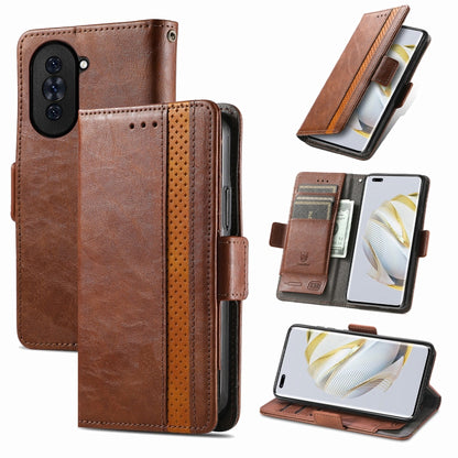 CaseNeoSplicing Dual Magnetic Buckle Leather Phone Case, For Huawei Nova 10 Pro, For Huawei  Nova 10, For Nokia G400, For Sony Xperia 5 IV, For Xiaomi Redmi Note 11T, For Xiaomi 12T / Redmi K50 Ultra