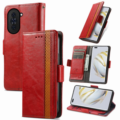 CaseNeoSplicing Dual Magnetic Buckle Leather Phone Case, For Huawei Nova 10 Pro, For Huawei  Nova 10, For Nokia G400, For Sony Xperia 5 IV, For Xiaomi Redmi Note 11T, For Xiaomi 12T / Redmi K50 Ultra