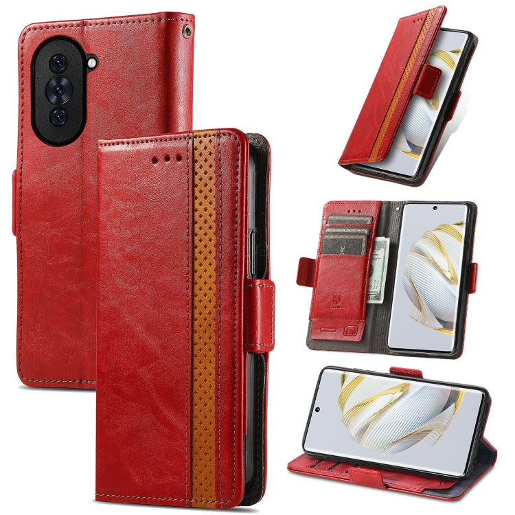 CaseNeoSplicing Dual Magnetic Buckle Leather Phone Case, For Huawei Nova 10 Pro, For Huawei  Nova 10, For Nokia G400, For Sony Xperia 5 IV, For Xiaomi Redmi Note 11T, For Xiaomi 12T / Redmi K50 Ultra