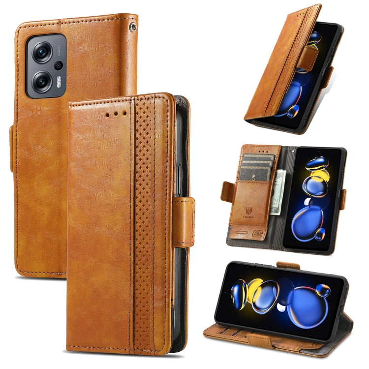 CaseNeoSplicing Dual Magnetic Buckle Leather Phone Case, For Huawei Nova 10 Pro, For Huawei  Nova 10, For Nokia G400, For Sony Xperia 5 IV, For Xiaomi Redmi Note 11T, For Xiaomi 12T / Redmi K50 Ultra