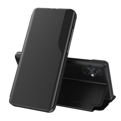 Attraction Flip Holder Leather Phone Case, For Xiaomi Poco M5