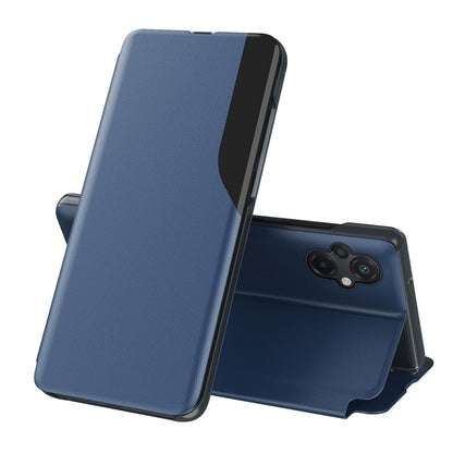 Attraction Flip Holder Leather Phone Case, For Xiaomi Poco M5