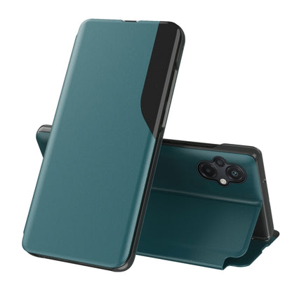 Attraction Flip Holder Leather Phone Case, For Xiaomi Poco M5