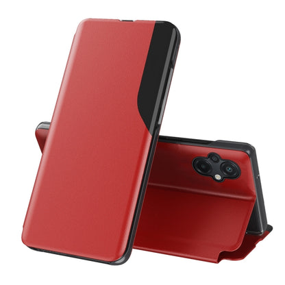 Attraction Flip Holder Leather Phone Case, For Xiaomi Poco M5