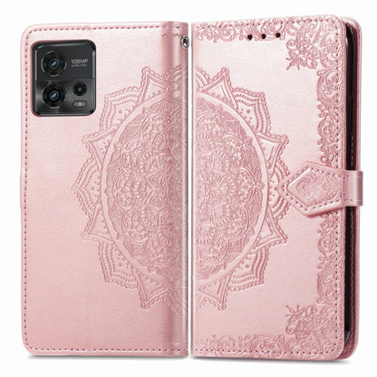 Mandala Flower Embossed Leather Phone Case, For Motorola Moto G72, For vivo V25, For Samsung Galaxy S23 5G, For Samsung Galaxy S23 Plus 5G, For Samsung Galaxy S23 Ultra 5G