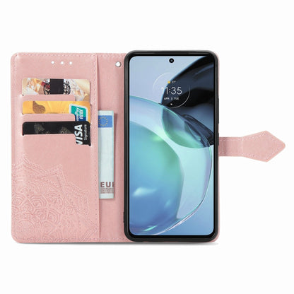 Mandala Flower Embossed Leather Phone Case, For Motorola Moto G72, For vivo V25, For Samsung Galaxy S23 5G, For Samsung Galaxy S23 Plus 5G, For Samsung Galaxy S23 Ultra 5G