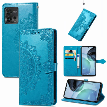 Mandala Flower Embossed Leather Phone Case, For Motorola Moto G72, For vivo V25, For Samsung Galaxy S23 5G, For Samsung Galaxy S23 Plus 5G, For Samsung Galaxy S23 Ultra 5G