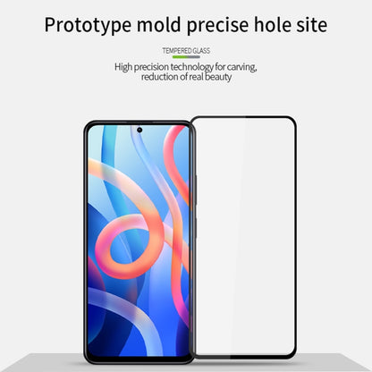 MOFI 9H 2.5D Full Screen Tempered Glass Film, For Xiaomi Redmi Note12, For Xiaomi Redmi Note 12 China Pro / Note 12 China Pro+