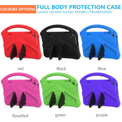EVA Shockproof Tablet Protective Case with Holder, For Lenovo Tab M10 3rd Gen TB328FU / TB328XU 2022
