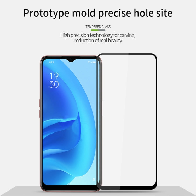 Full-screen tempered glass screen protector film with precise cutouts