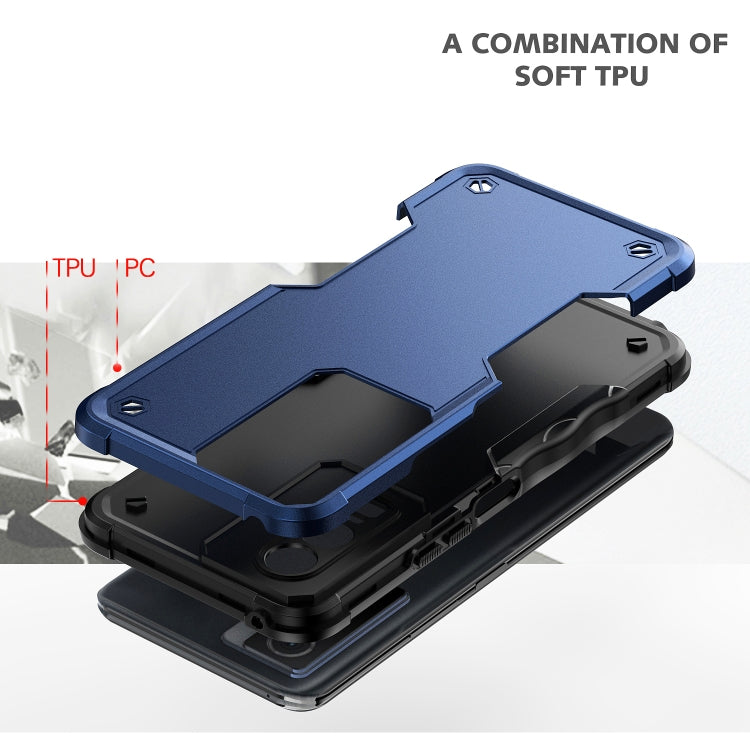 For vivo Y76 Non-slip Shockproof Armor Phone Case, For vivo Y76