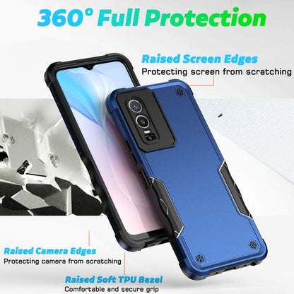 For vivo Y76 Non-slip Shockproof Armor Phone Case, For vivo Y76