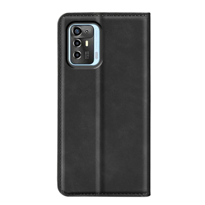 For ZTE Blade A72 5G Retro-skin  Magnetic Suction Leather Phone Case, For ZTE Blade A72 5G