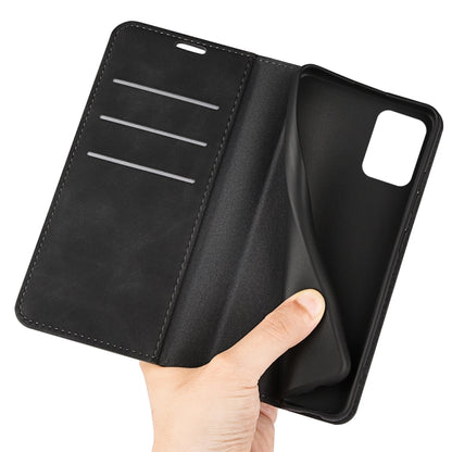 For ZTE Blade A72 5G Retro-skin  Magnetic Suction Leather Phone Case, For ZTE Blade A72 5G