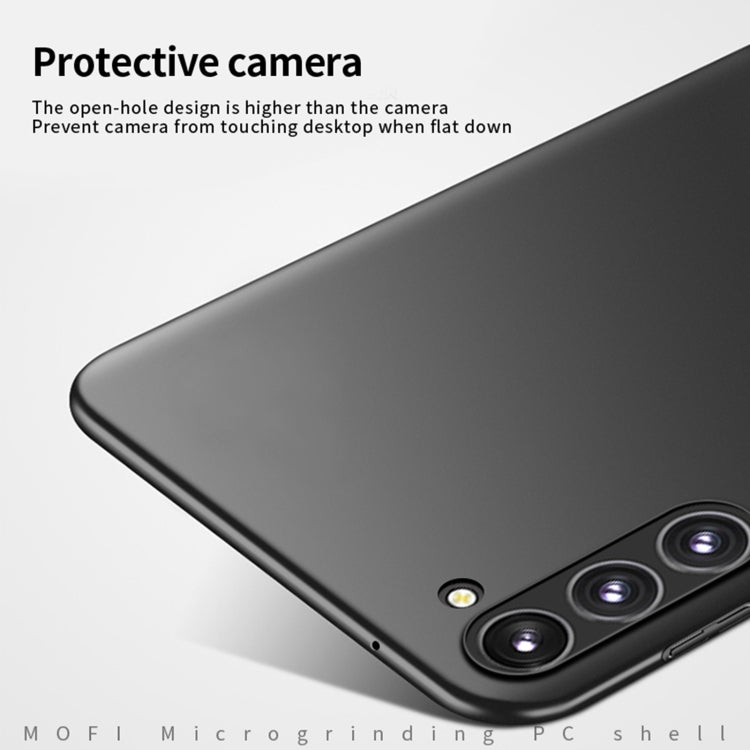 Black hard phone case showing three-camera cutouts and precise port openings.