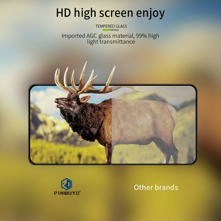 PINWUYO 9H 3D Curved Full Screen Explosion-proof Tempered Glass Film, For Xiaomi 13