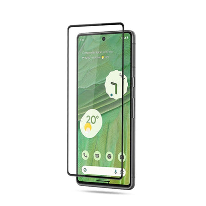 Full-cover tempered glass screen protector, clear 2.5D with edge fit