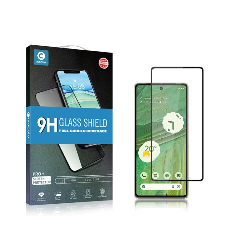 mocolo 9H glass shield tempered glass screen protector kit for smartphone