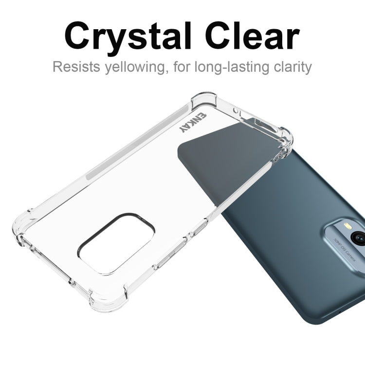 Transparent crystal-clear TPU case with camera and port cutouts