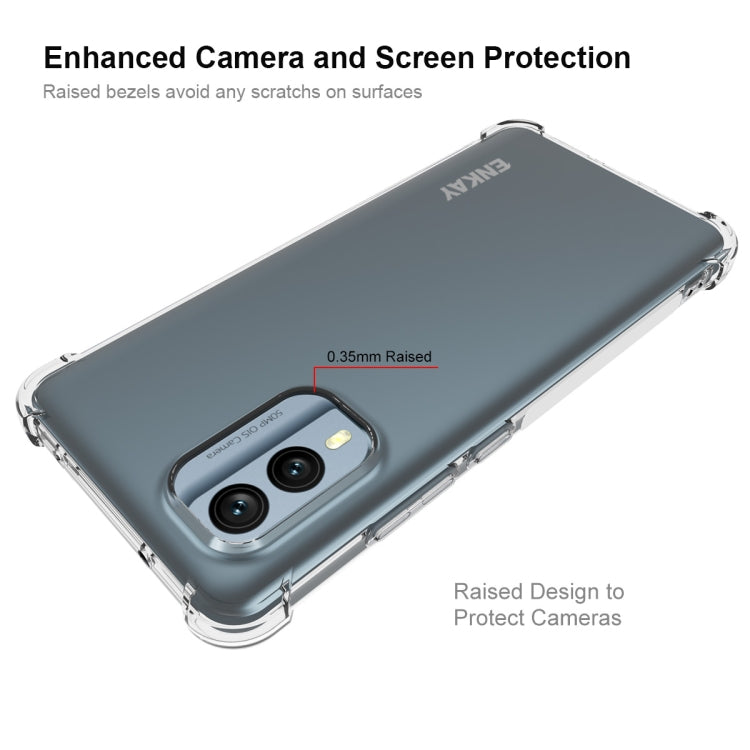 TPU phone case with raised camera protection and raised screen bezel