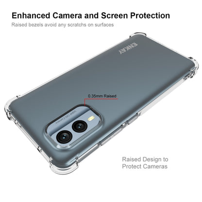 TPU phone case with raised camera protection and raised screen bezel