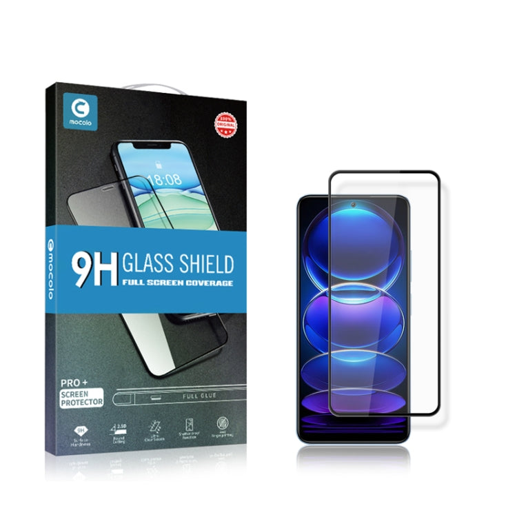 9H glass shield tempered glass screen protector kit for Xiaomi Redmi Note 12 with box