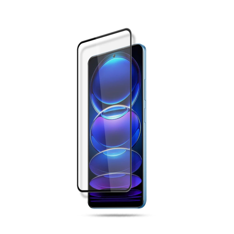 Tempered glass screen protector with full adhesive, rounded 2.5D cover glass panel