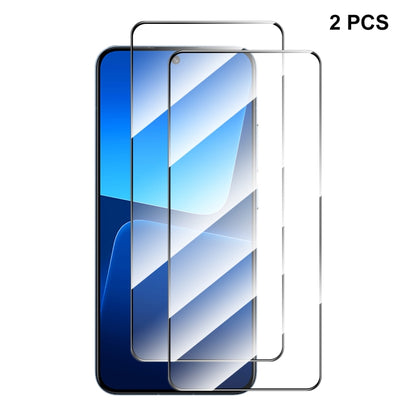 For Xiaomi 13 ENKAY Full Glue 0.26mm 9H 2.5D Tempered Glass Full Film, For Xiaomi 13(1pcs), For Xiaomi 13(2pcs), For Xiaomi 13(5pcs), For Xiaomi 13(10pcs)