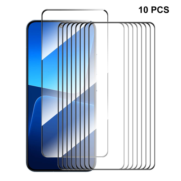 For Xiaomi 13 ENKAY Full Glue 0.26mm 9H 2.5D Tempered Glass Full Film, For Xiaomi 13(1pcs), For Xiaomi 13(2pcs), For Xiaomi 13(5pcs), For Xiaomi 13(10pcs)