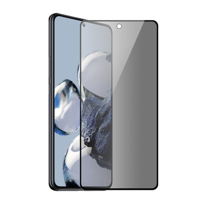 For Xiaomi 12T / 12T Pro ENKAY 28 Degree Anti-peeping Tempered Glass Full Screen Film, For Xiaomi 12T / 12T Pro(1pcs), For Xiaomi 12T / 12T Pro(2pcs), For Xiaomi 12T / 12T Pro(5pcs)