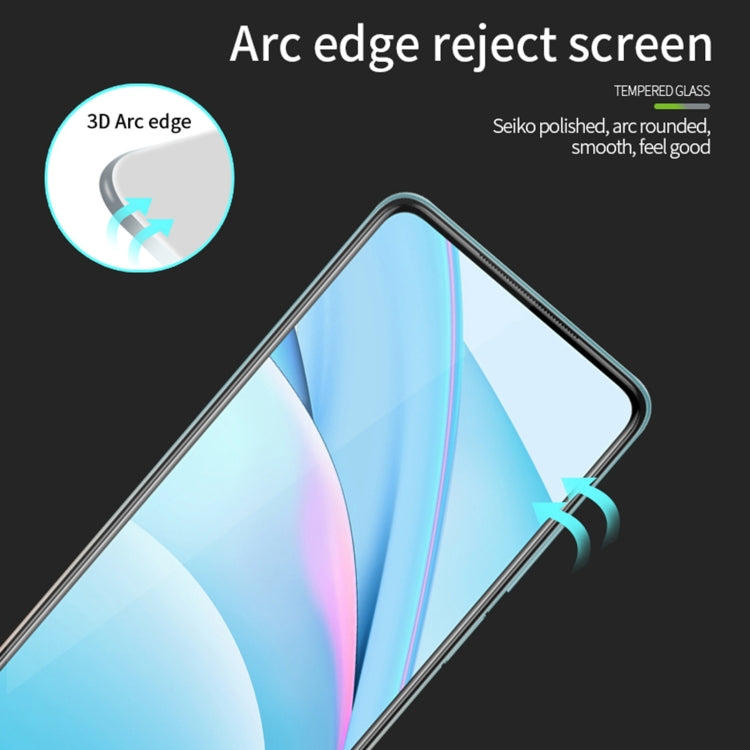 3D curved tempered glass screen protector with smooth arc-edge design
