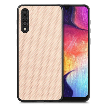 Tan woven leather-look phone case with raised camera area and cutouts