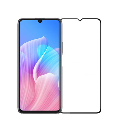 Curved tempered glass screen protector for smartphone, clear full-screen panel