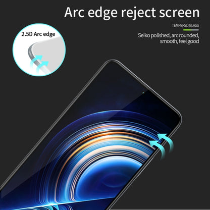 PINWUYO 9H 2.5D Full Screen Tempered Glass Film, For Xiaomi Redmi K60/K60Pro, For Xiaomi Redmi K60E, For ZTE Nubia Red Magic 8 Pro / 8 Pro+