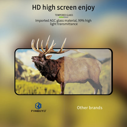 PINWUYO 9H 2.5D Full Screen Tempered Glass Film, For Xiaomi Redmi K60/K60Pro, For Xiaomi Redmi K60E, For ZTE Nubia Red Magic 8 Pro / 8 Pro+