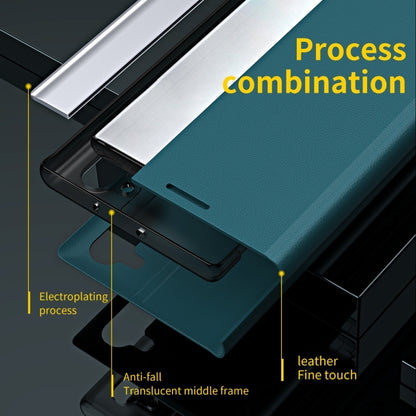 Side Electroplated Adsorption Leather Phone Case, For Xiaomi Poco F4 5G / K40S, For Xiaomi 13, For Xiaomi 13 Pro