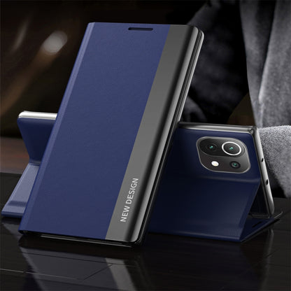 Side Electroplated Adsorption Leather Phone Case, For Xiaomi Poco F4 5G / K40S, For Xiaomi 13, For Xiaomi 13 Pro