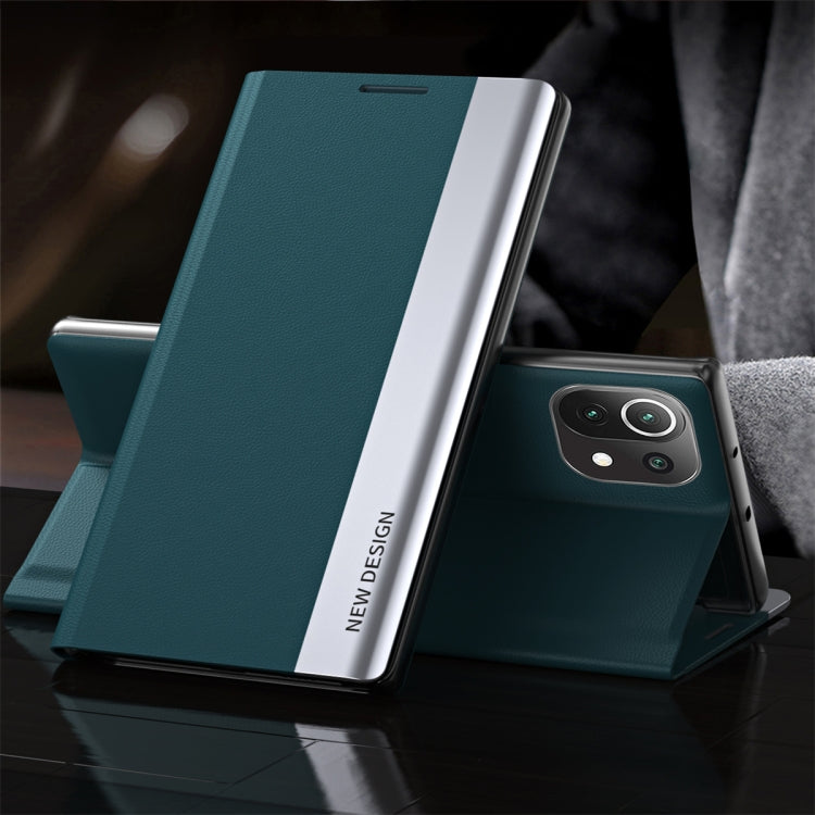 Side Electroplated Adsorption Leather Phone Case, For Xiaomi Poco F4 5G / K40S, For Xiaomi 13, For Xiaomi 13 Pro