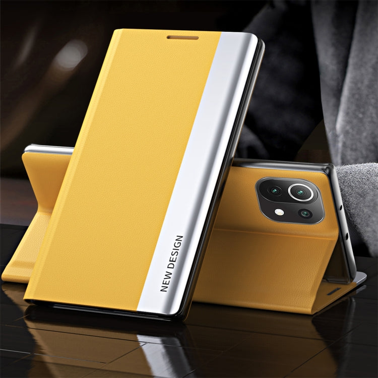 Side Electroplated Adsorption Leather Phone Case, For Xiaomi Poco F4 5G / K40S, For Xiaomi 13, For Xiaomi 13 Pro
