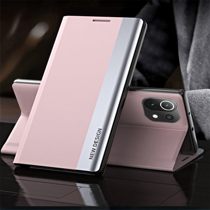 Side Electroplated Adsorption Leather Phone Case, For Xiaomi Poco F4 5G / K40S, For Xiaomi 13, For Xiaomi 13 Pro