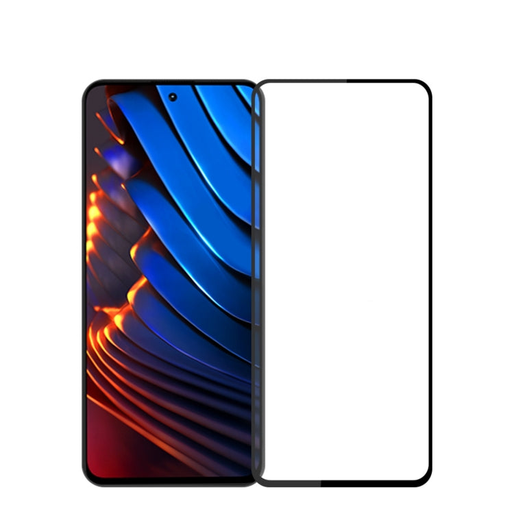 Full-screen tempered glass screen protector film, clear, 9H