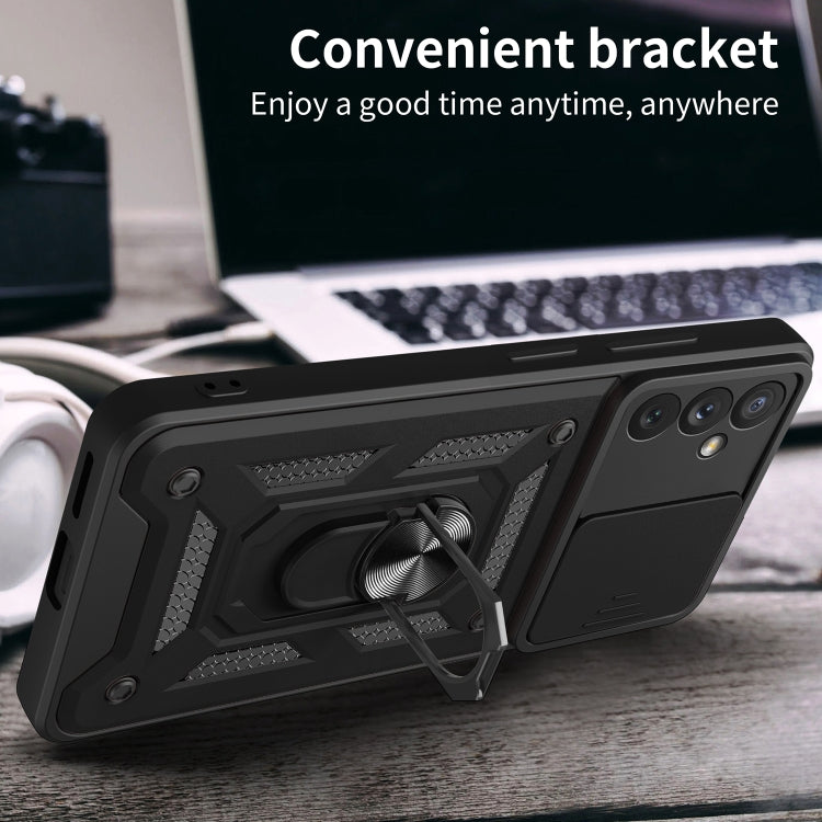 Sliding Camera Cover Design Phone Case, For Samsung Galaxy A34 5G, For OPPO A17