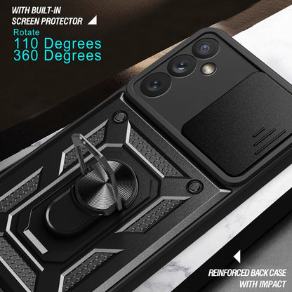 Sliding Camera Cover Design Phone Case, For Samsung Galaxy A34 5G, For OPPO A17