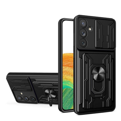 Sliding Camshield Card Phone Case, For Samsung Galaxy A34 5G, For Motorola Moto Edge 30 Neo