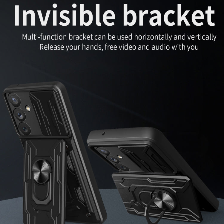 Sliding Camshield Card Phone Case, For Samsung Galaxy A34 5G, For Motorola Moto Edge 30 Neo