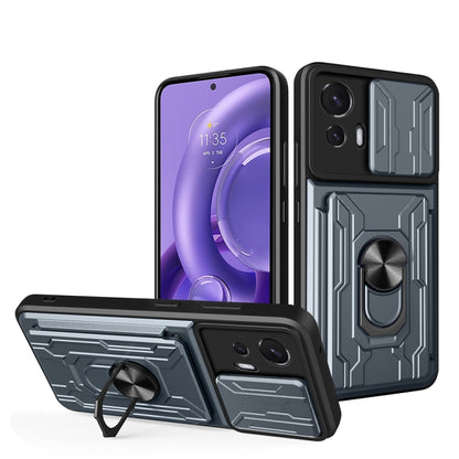 Sliding Camshield Card Phone Case, For Samsung Galaxy A34 5G, For Motorola Moto Edge 30 Neo