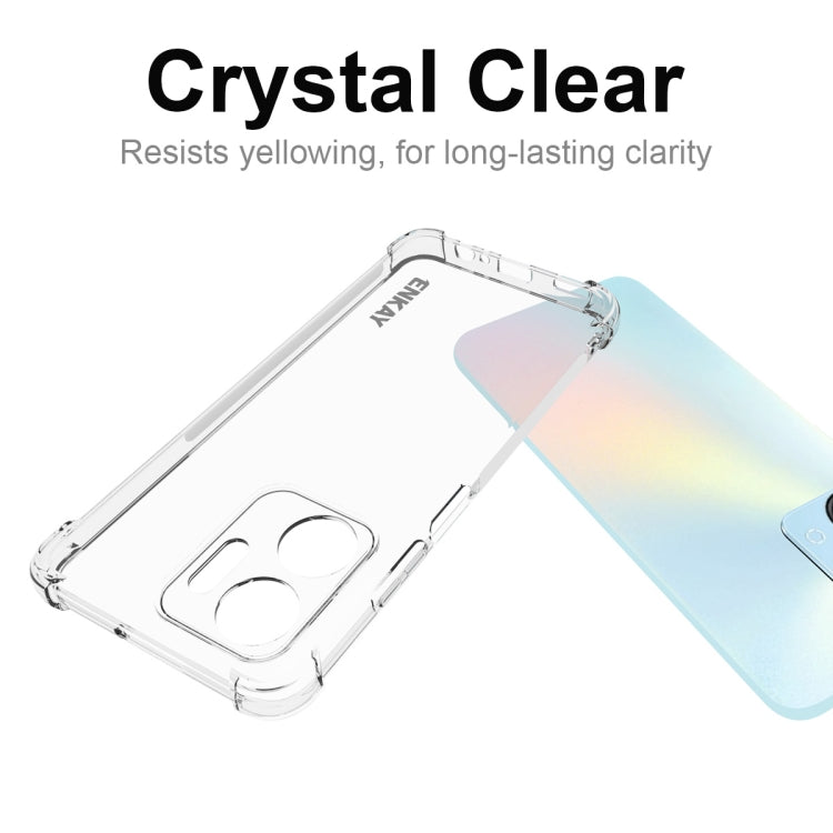 Crystal-clear TPU phone case that resists yellowing for long-lasting clarity